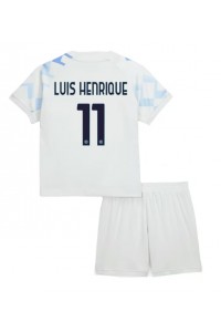 Inter Milan Luis Henrique #11 Babytruitje Uit tenue Kind 2025-26 Korte Mouw (+ Korte broeken)